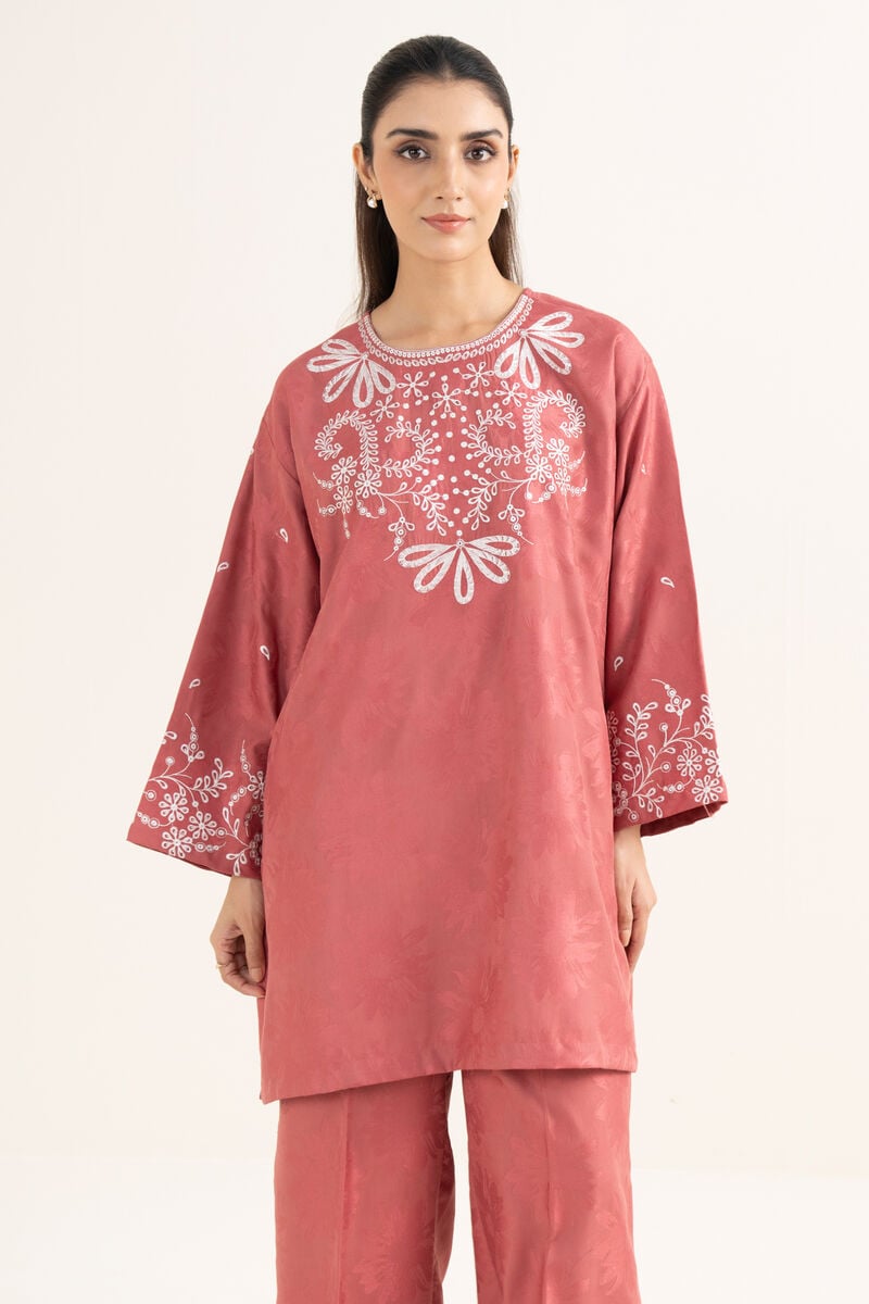 Embroidered Jacquard Shirt