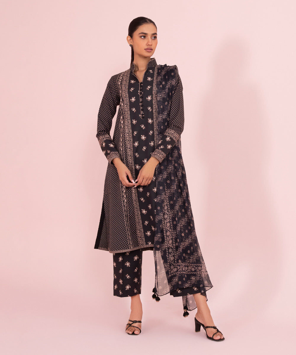 Unstitched 3 PC 00U3PDY23V57 Sapphire PK