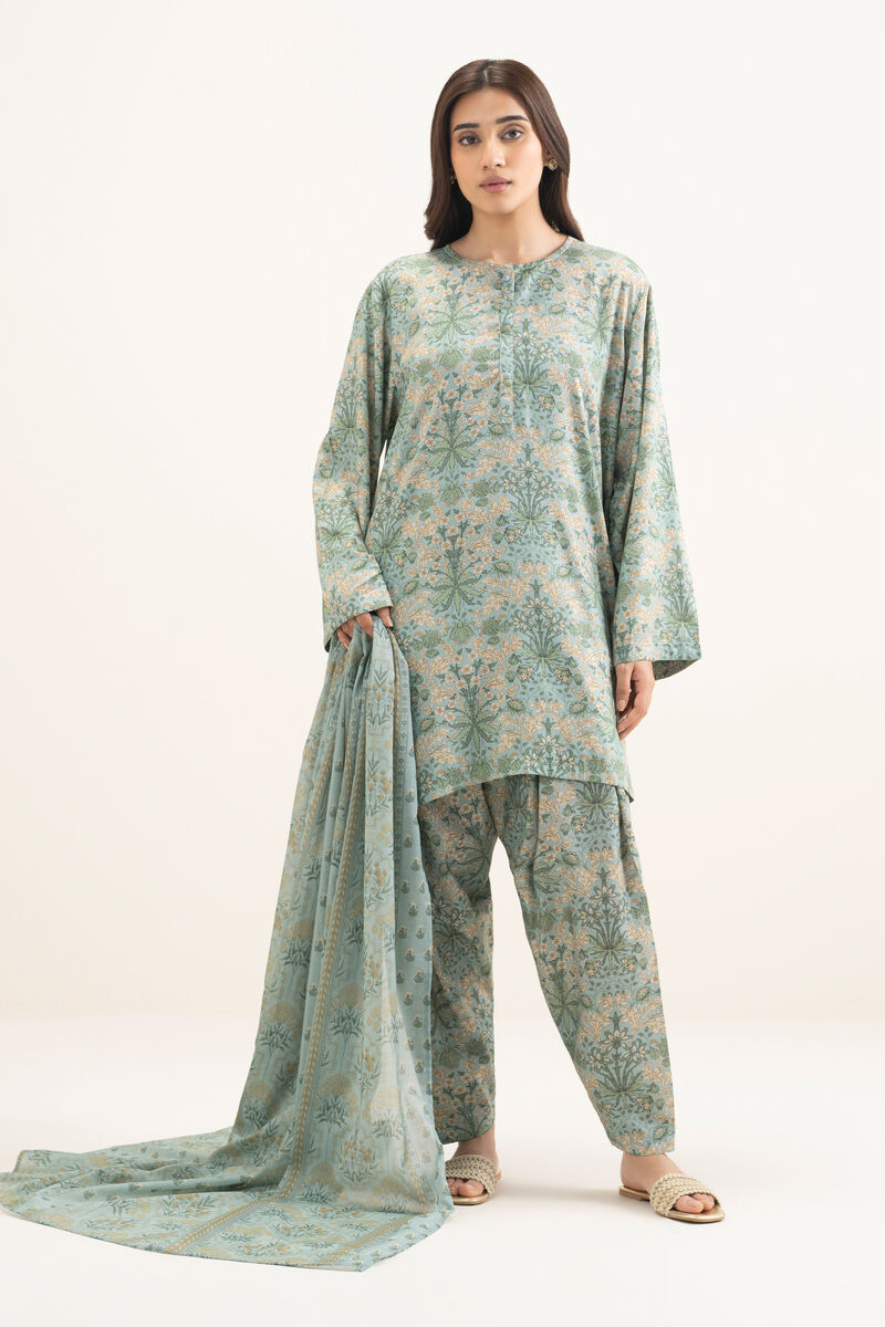 Printed Lawn Dupatta