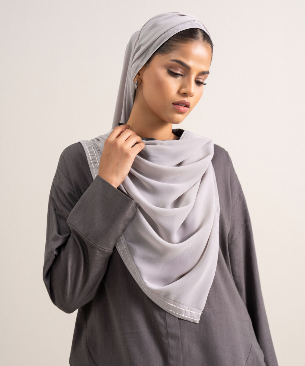 Women's Ash Grey Hijab
