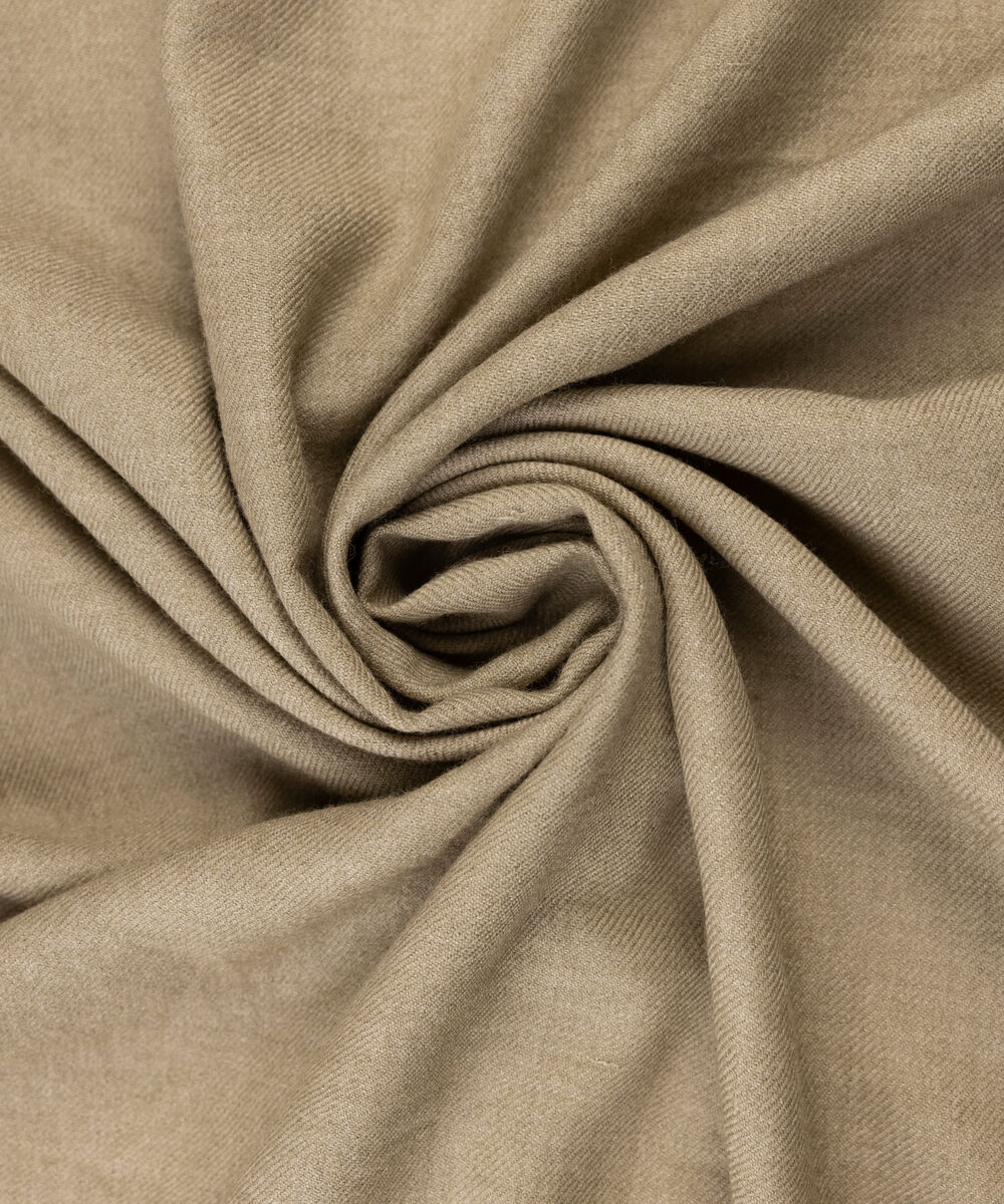 Men Wool Blended Khaki Shawl