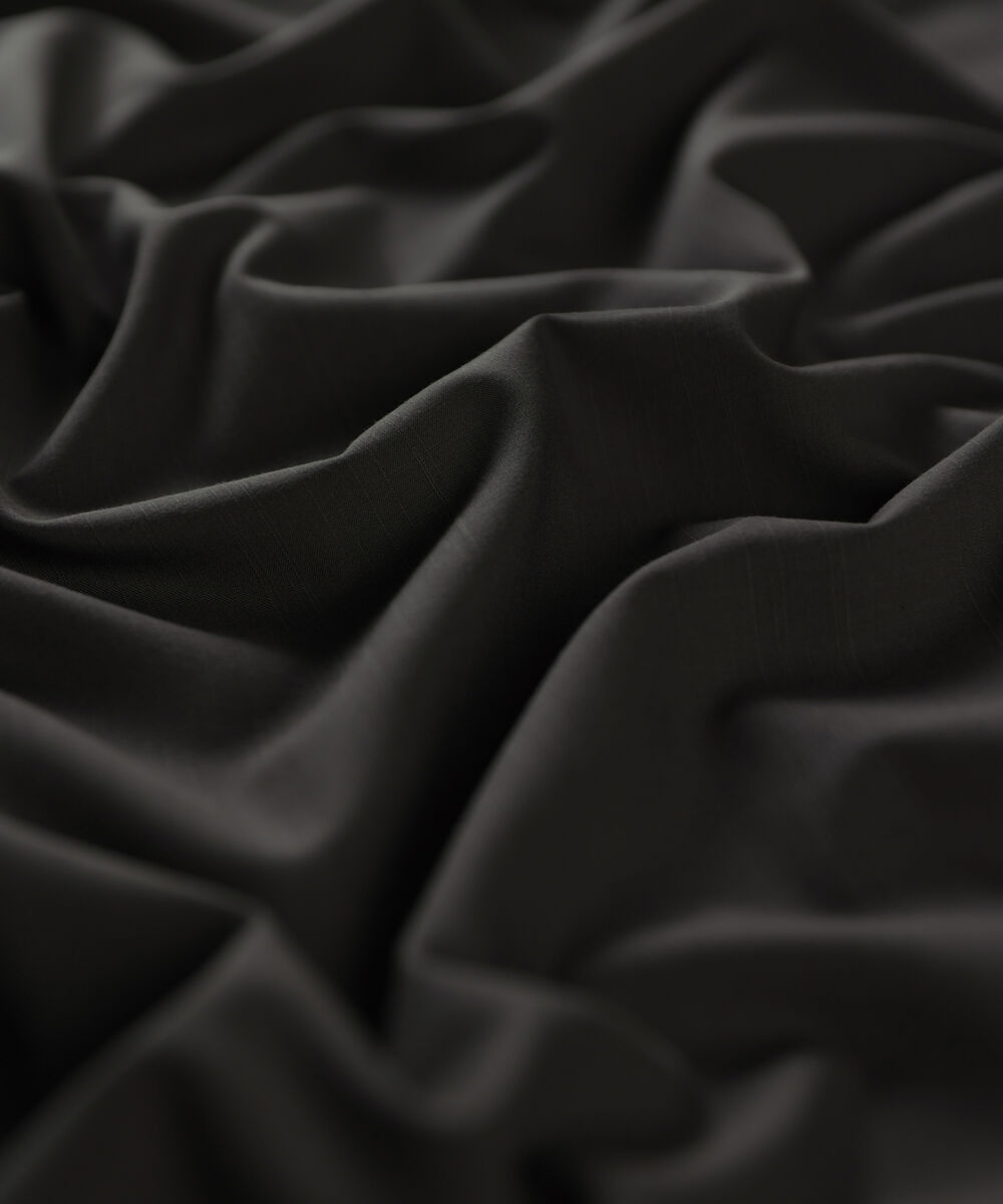 Men Unstitched Cotton Maroon Full Suit Fabric