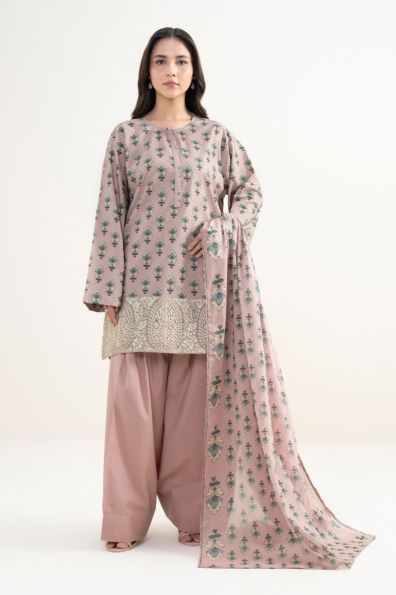 Printed Lawn Dupatta