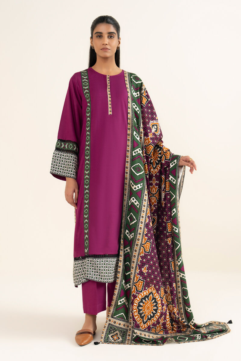 Printed Linen Dupatta