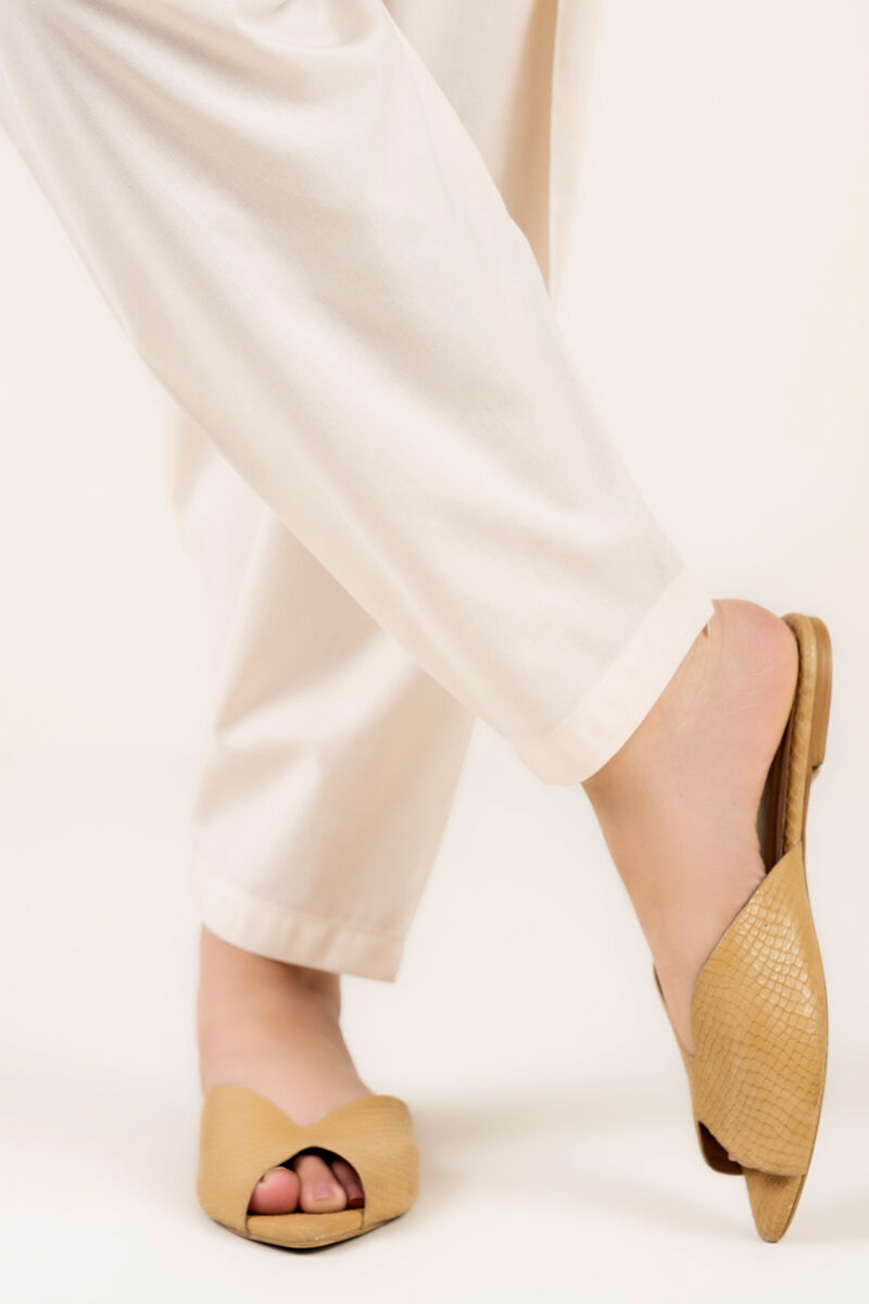 Solid Cotton Viscose Shalwar