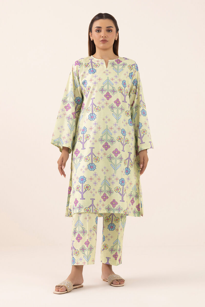 Printed Crosshatch Shirt