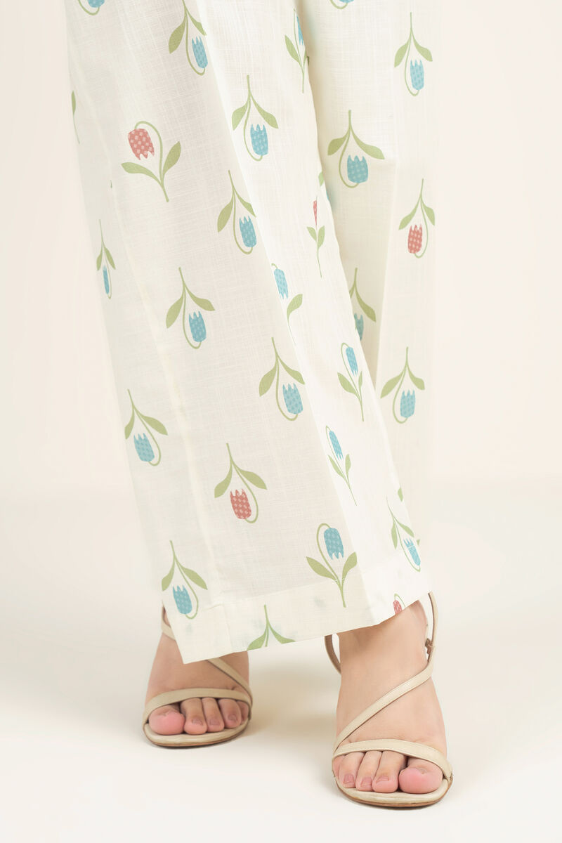 Printed Crosshatch Culottes