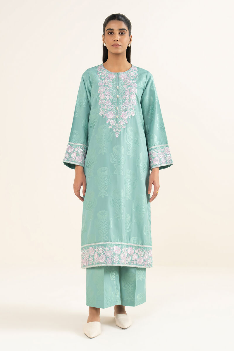 Embroidered Jacquard Shirt