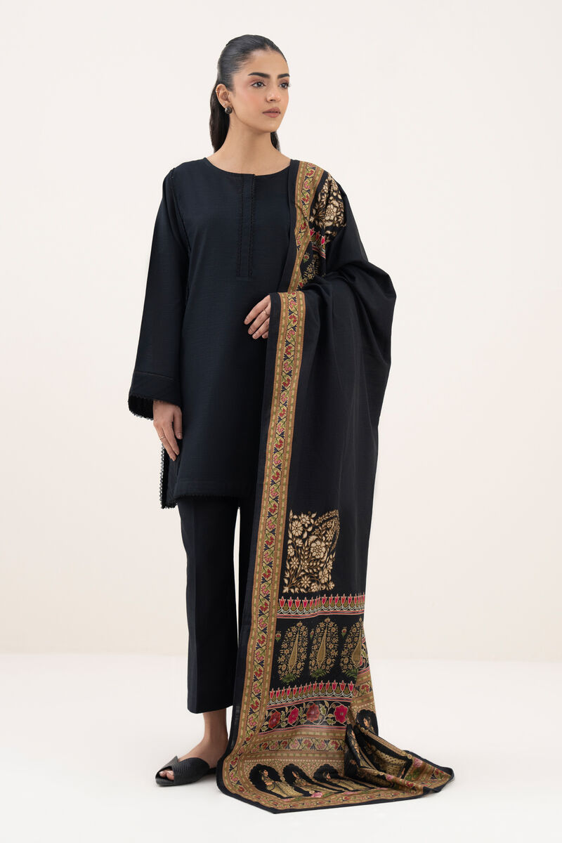 Printed Khaddar Dupatta