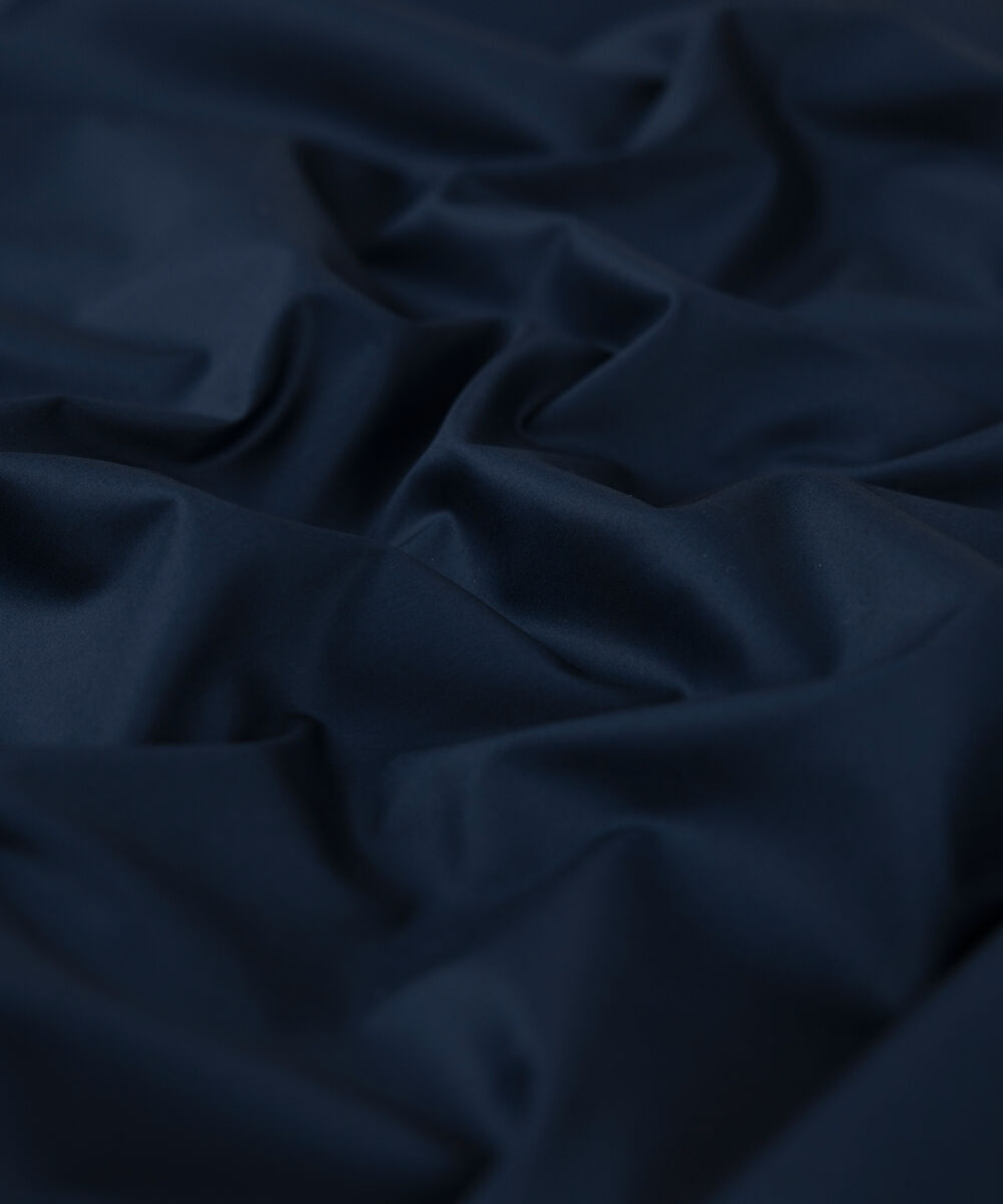 Men Unstitched Cotton Blue Full Suit Fabric