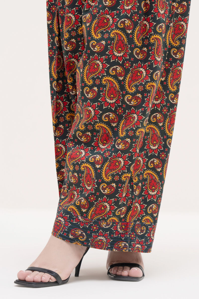 Printed Cotton Viscose Shalwar