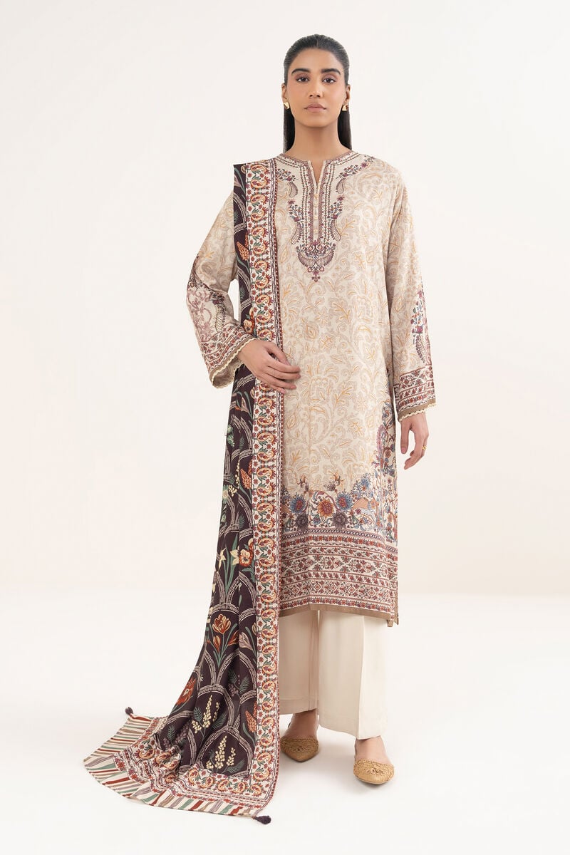 Printed Linen Dupatta