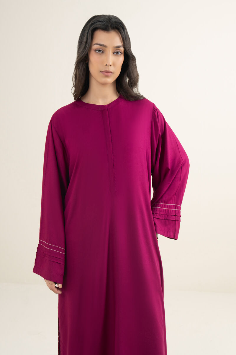 Solid Arabic Lawn Shirt