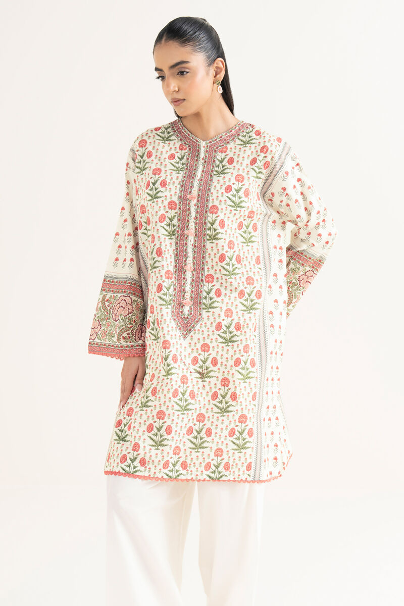 Printed Cambric Shirt