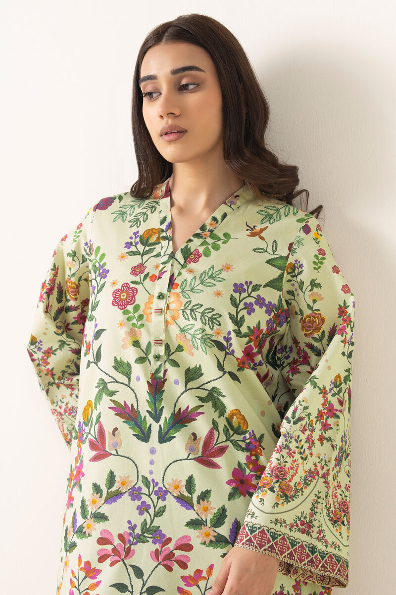 2 Piece - Printed Lawn Suit