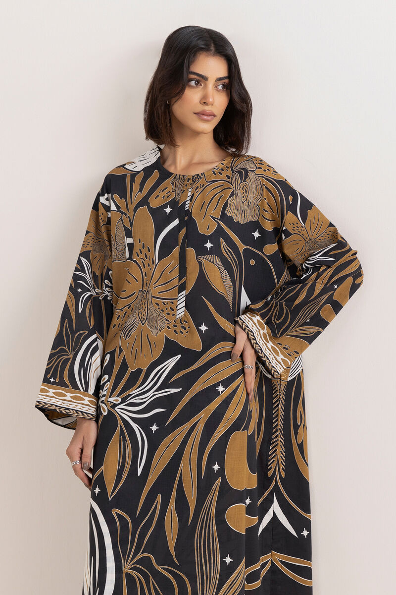 Printed Crosshatch Shirt