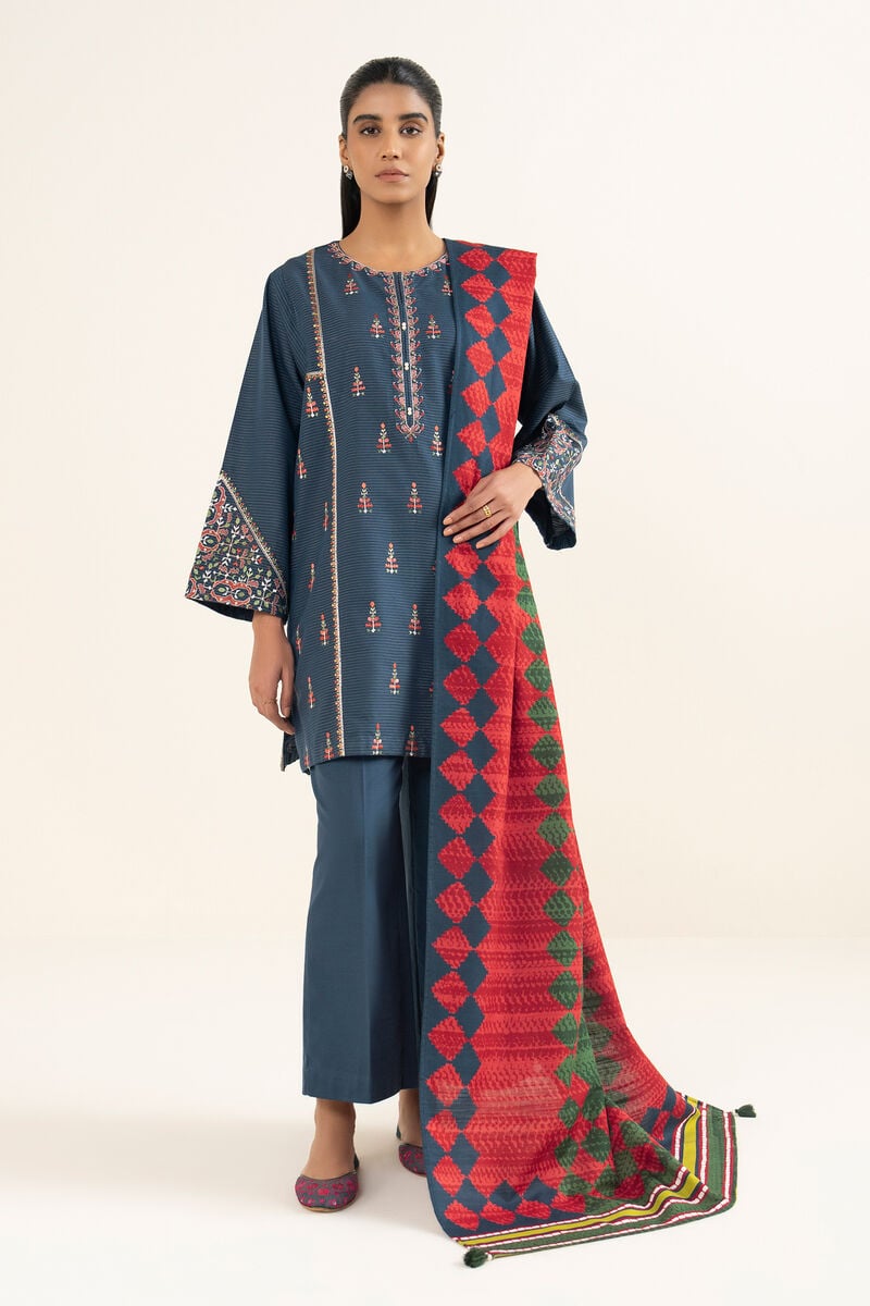 Printed Khaddar Dupatta