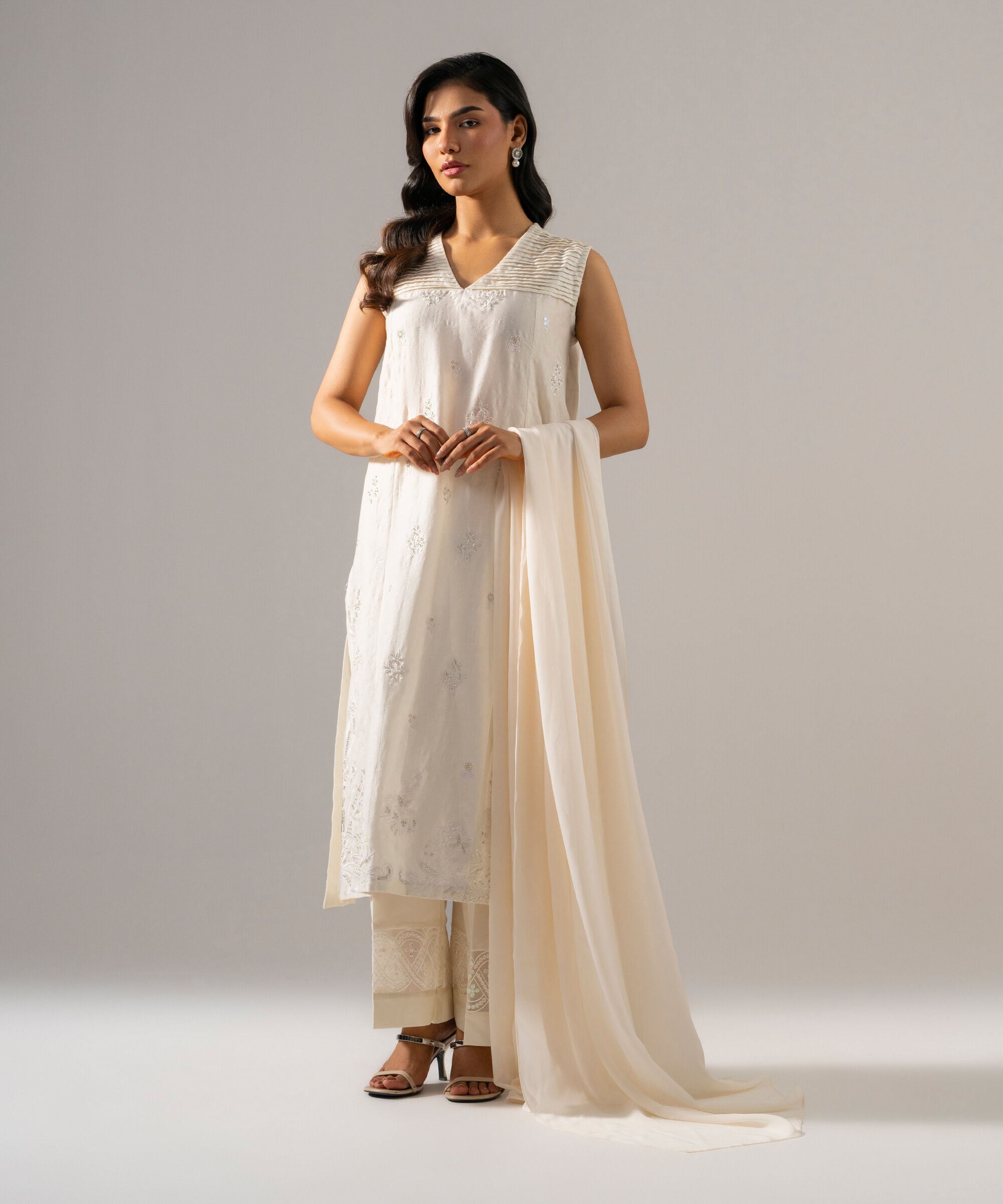 Solid Dupatta PRW6SV10291D