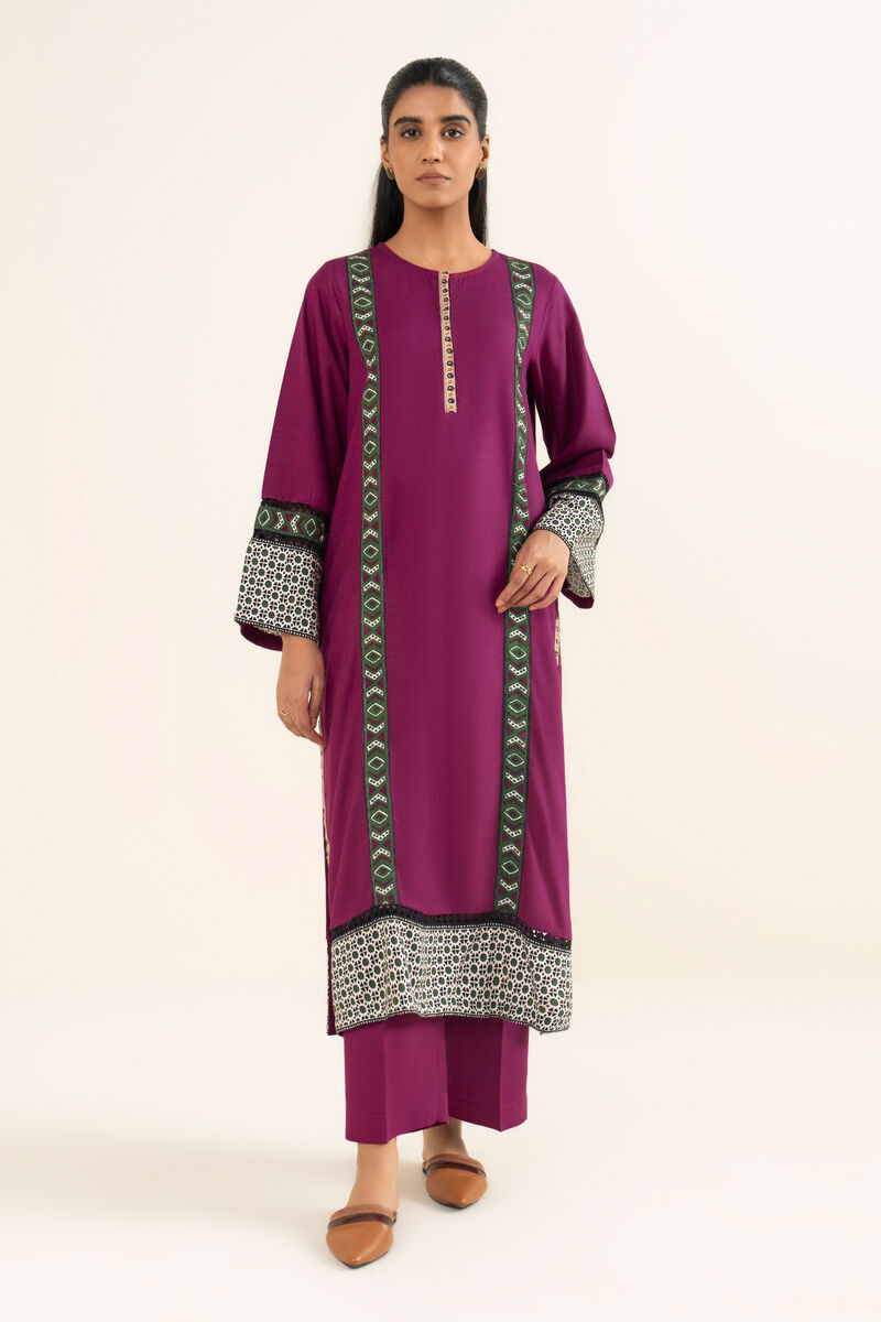 Solid Arabic Khaddar Shirt