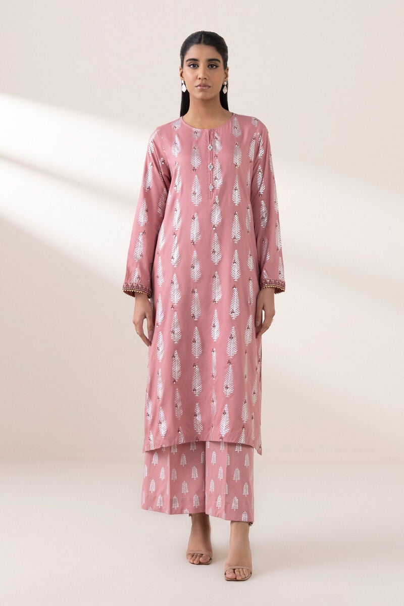 Embroidered Arabic Lawn Shirt