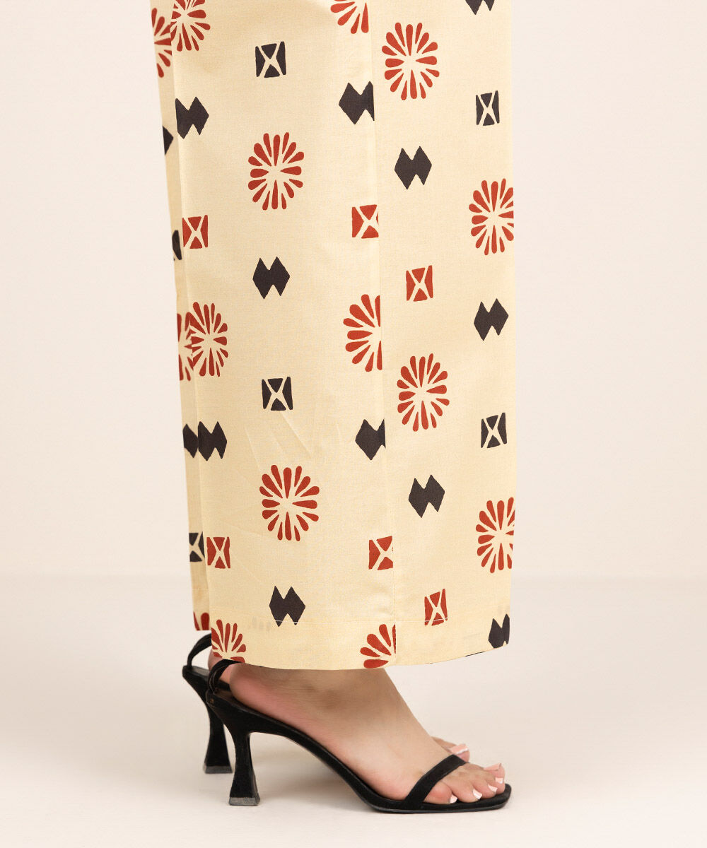 Women's RTW Cambric Multi Printed Culottes