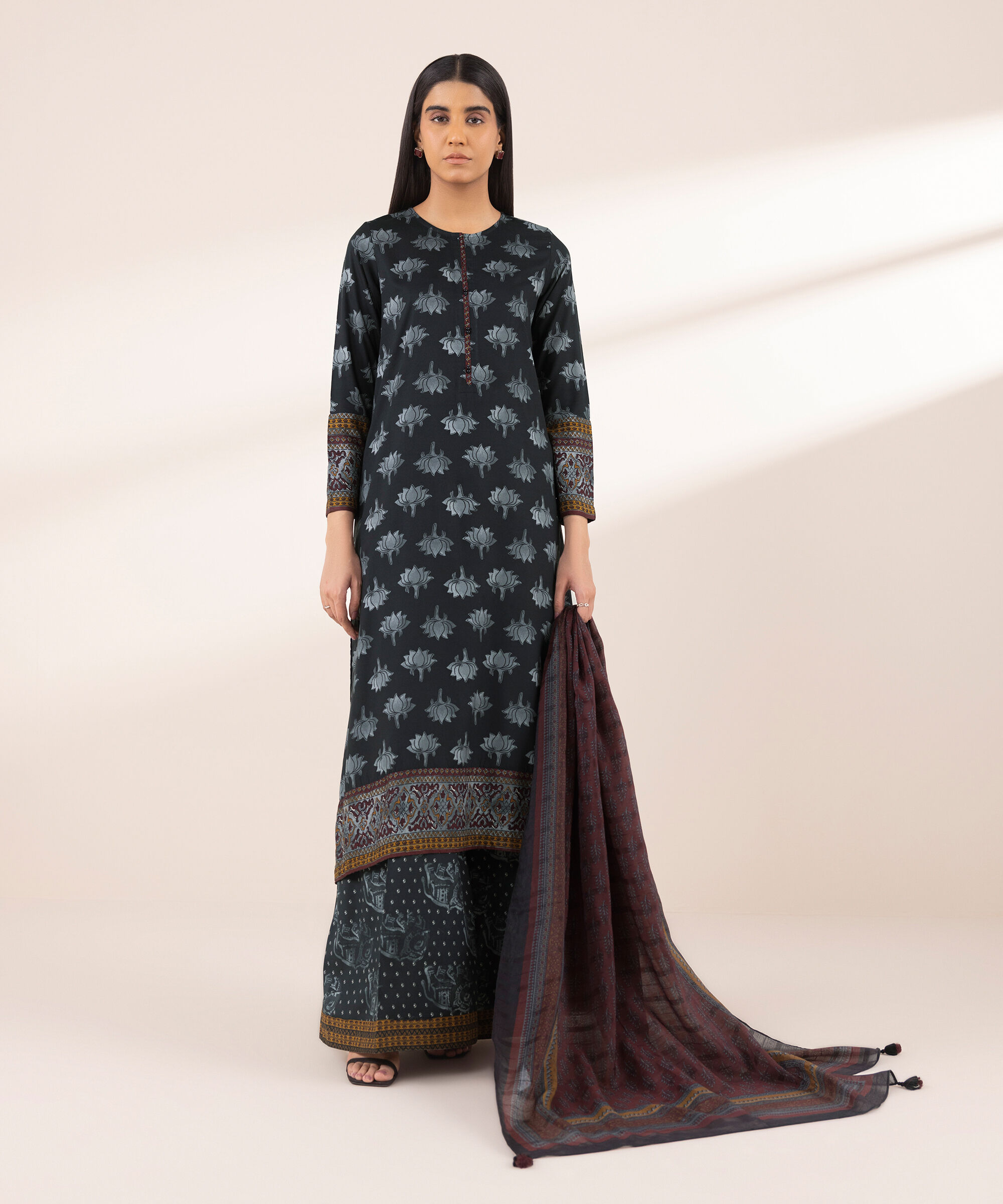 Printed Dupatta 03PPRW25V12D i