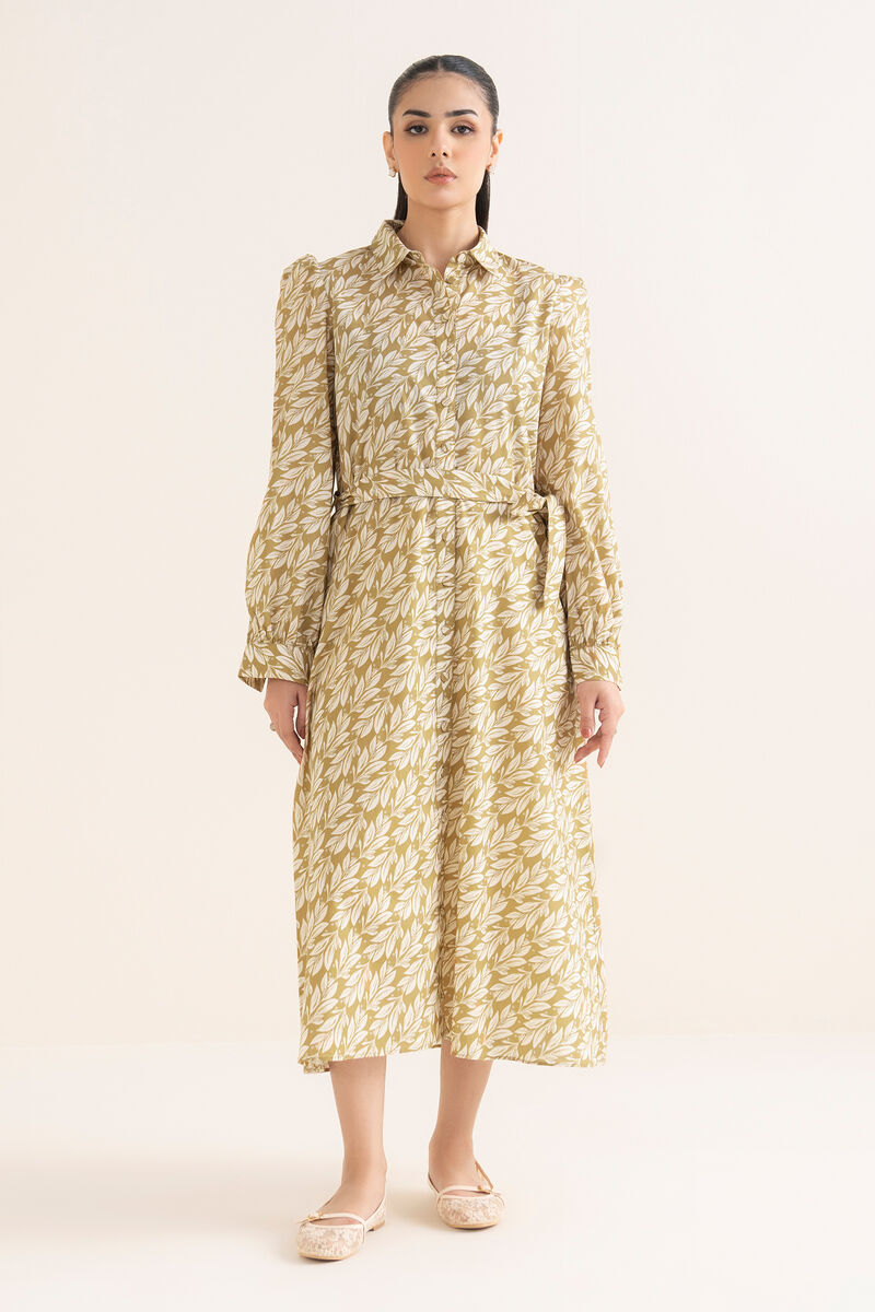 Printed Cambric Dress