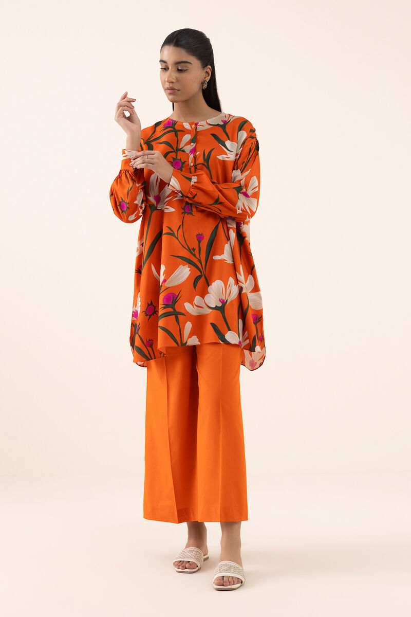 Printed Arabic Lawn Shirt