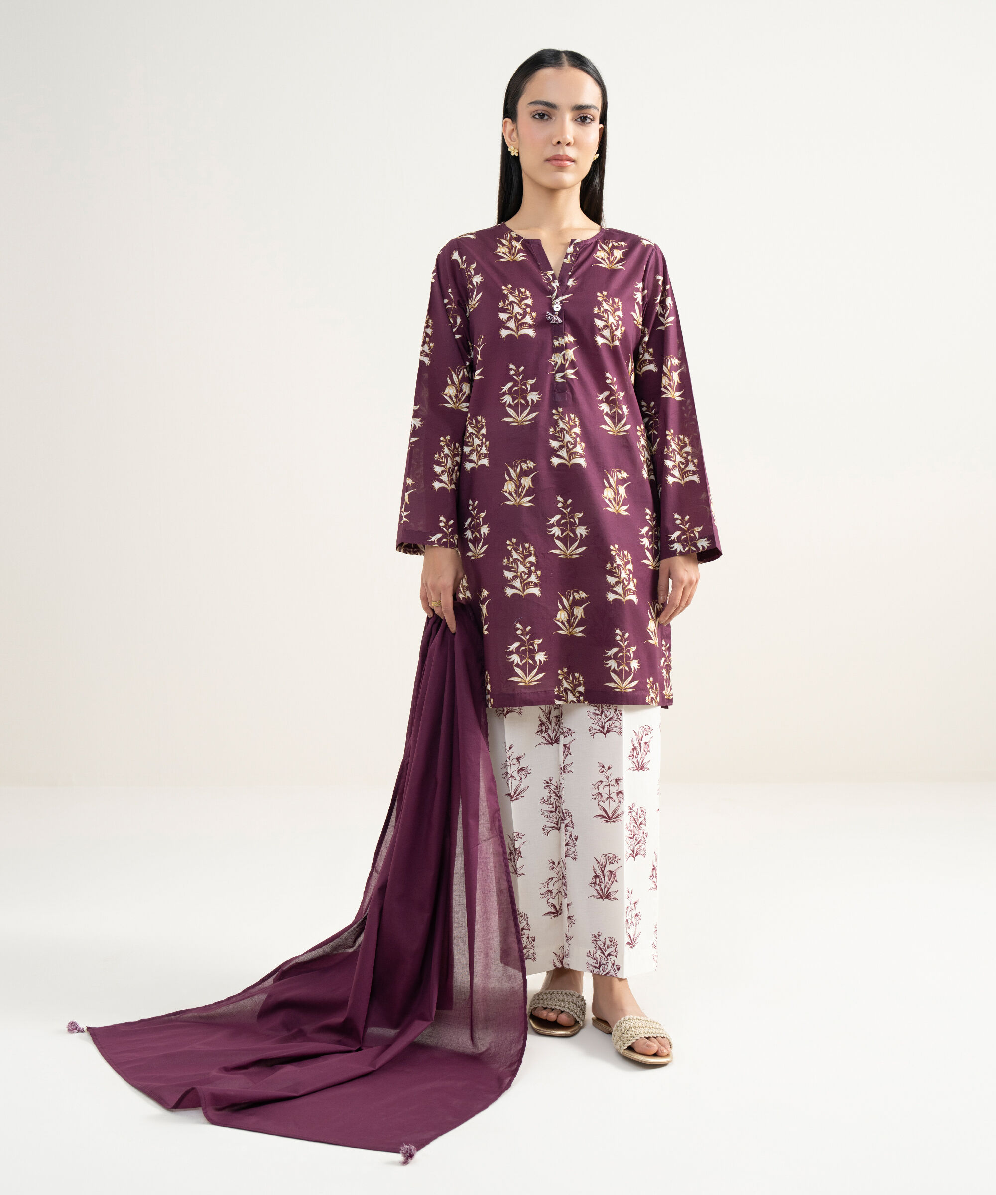 Solid Dupatta PBS26SMV307D