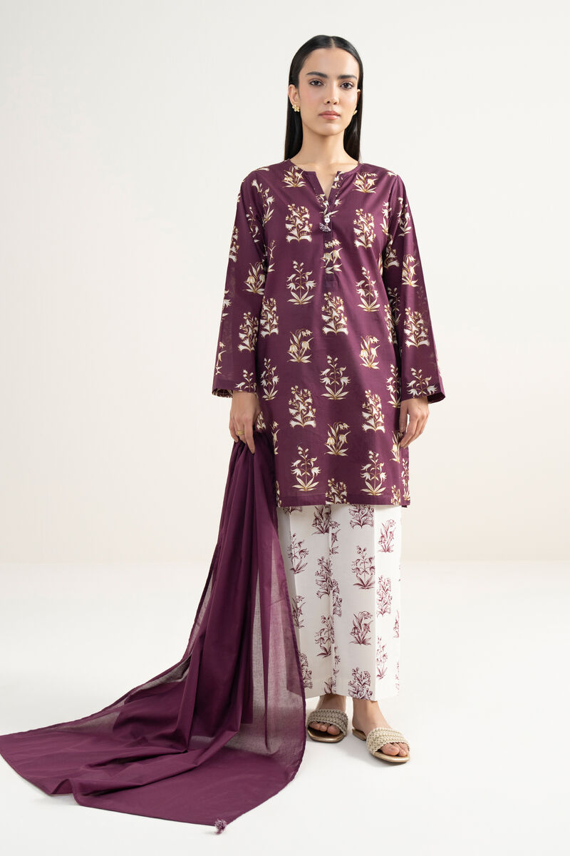 Solid Lawn Dupatta