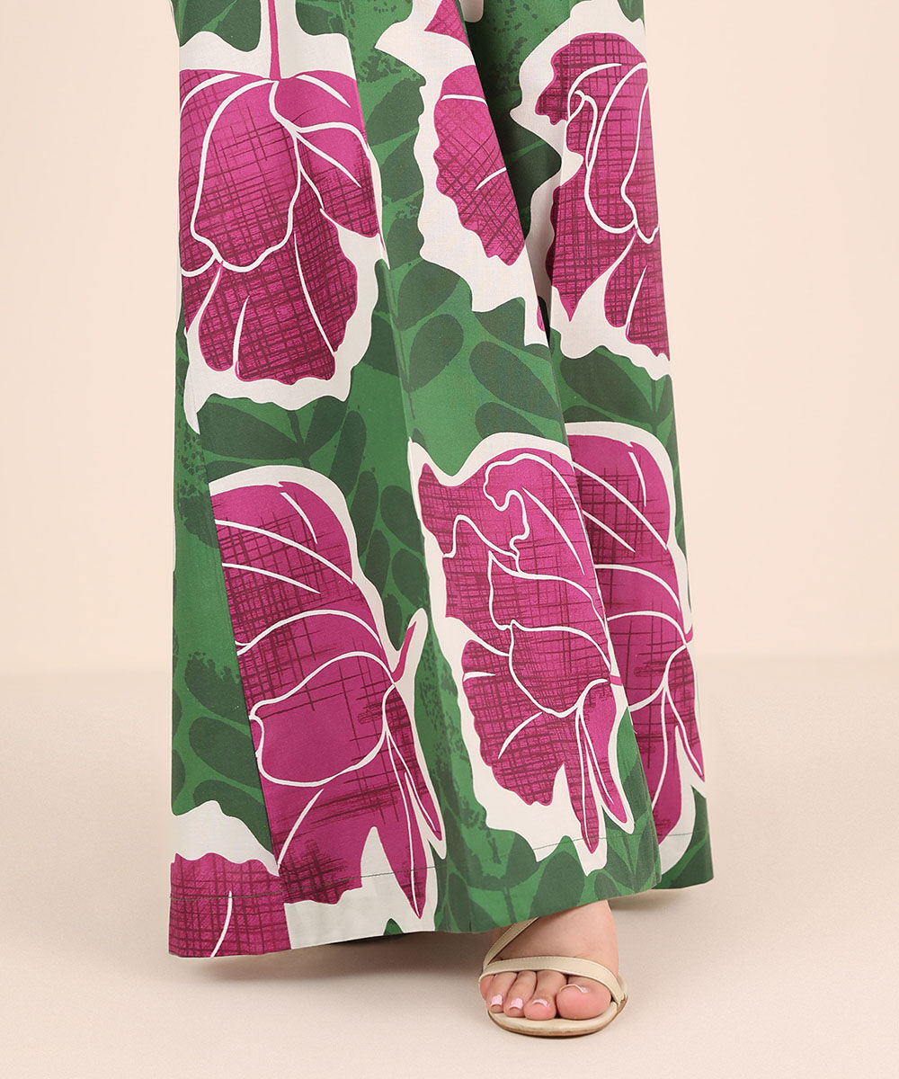 Women's RTW Cambric Multi Printed Sharara