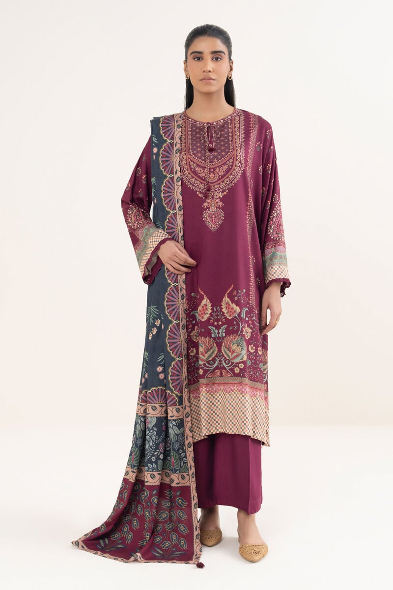 Printed Linen Dupatta