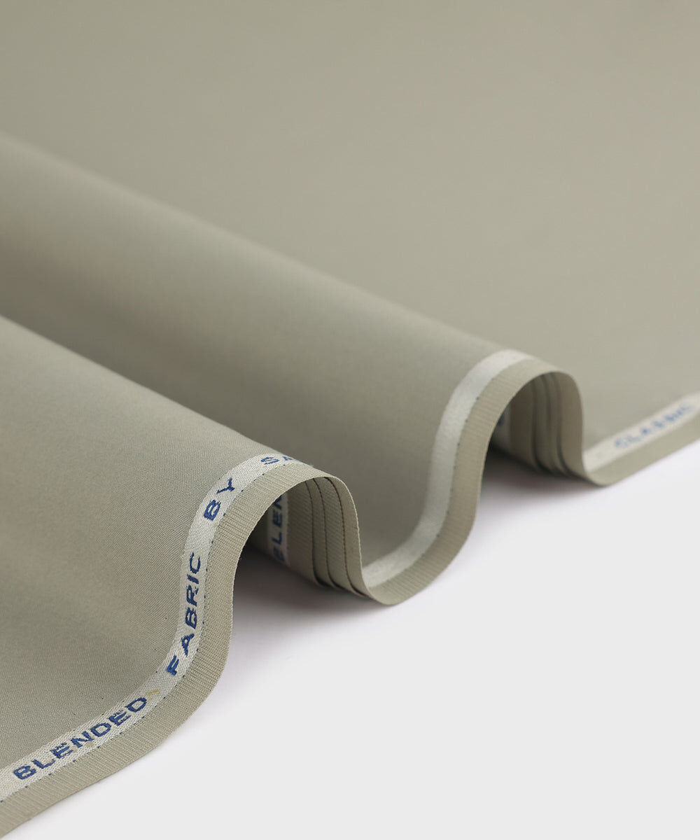 Men's Unstitched Premium Wash and Wear Khaki Full Suit Fabric