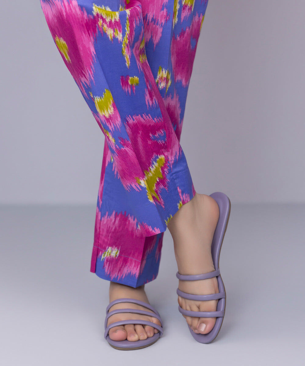 Women's Pret Cambric Multi Straight Pants