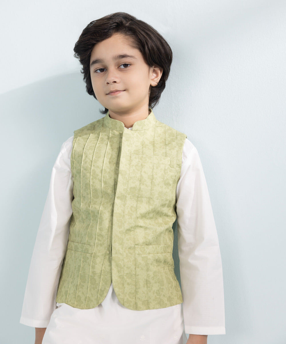 Printed Cambric Waistcoat
