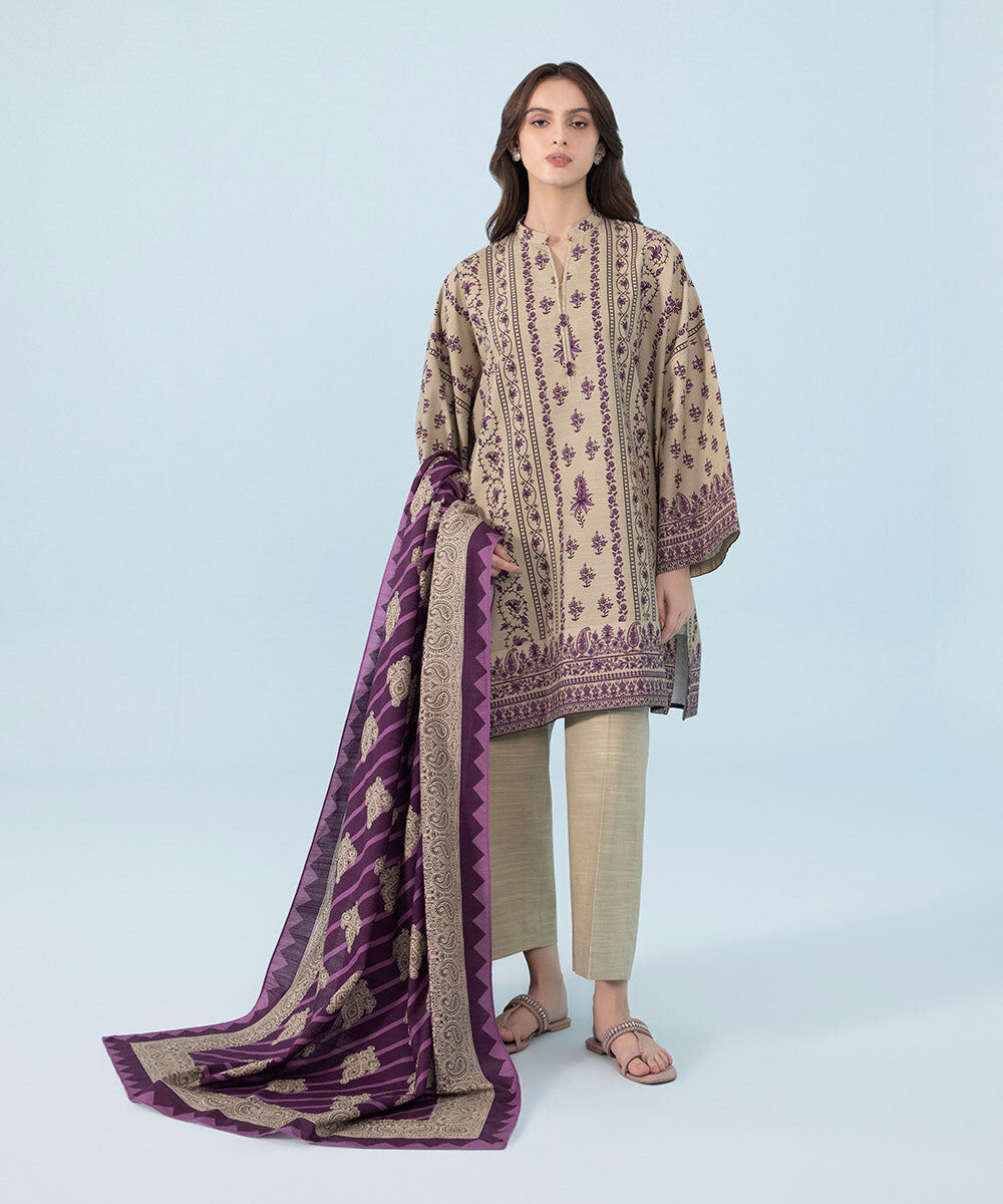 Unstitched 3 PC 0U3PDY23V923 Sapphire PK