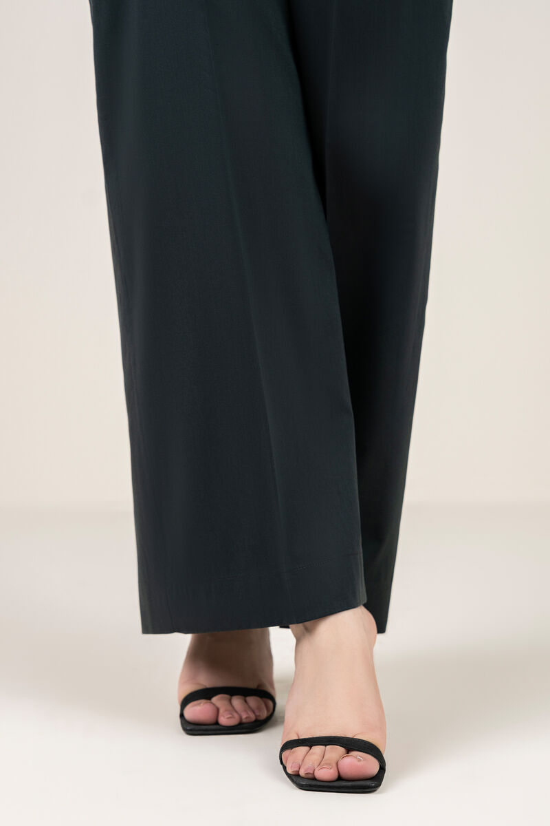 Solid Cotton Viscose Culottes