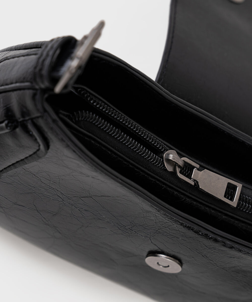 Women's Black Shoulder Bag