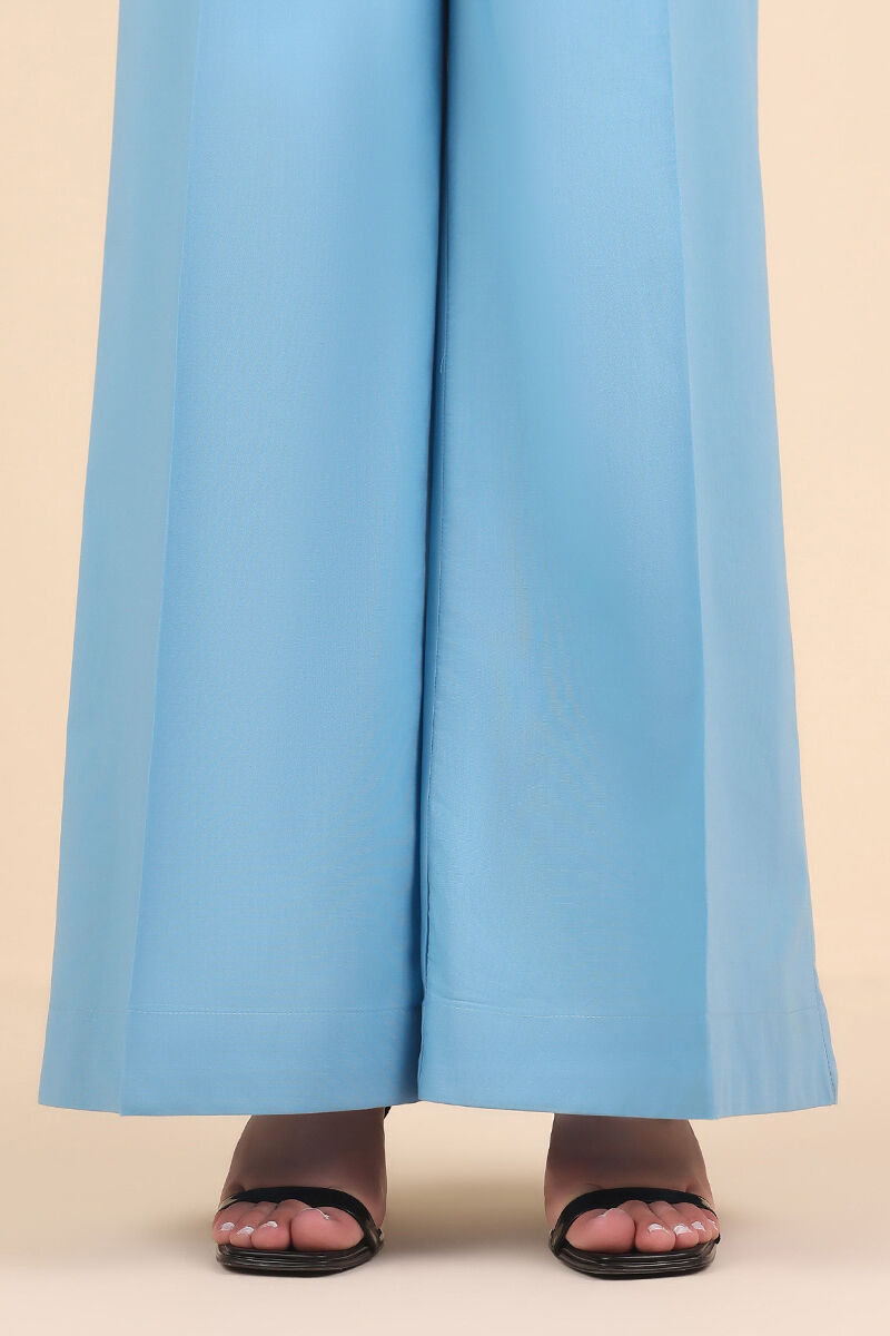 Solid Cambric Flared Pants