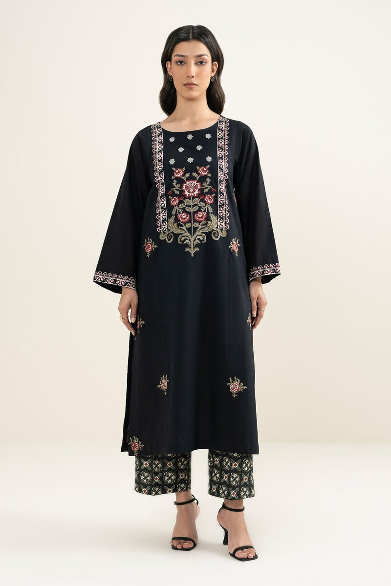 Embroidered Dobby Shirt