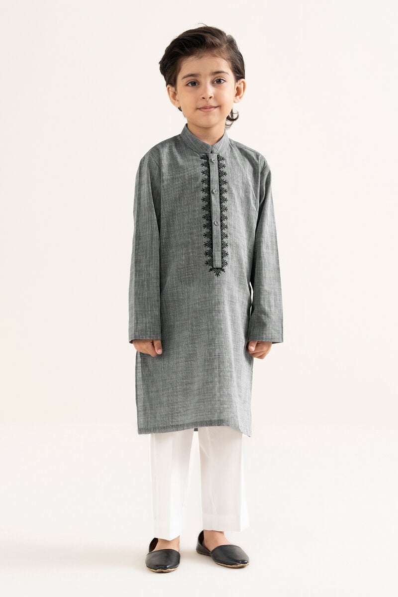 Embroidered Wash & Wear Kurta