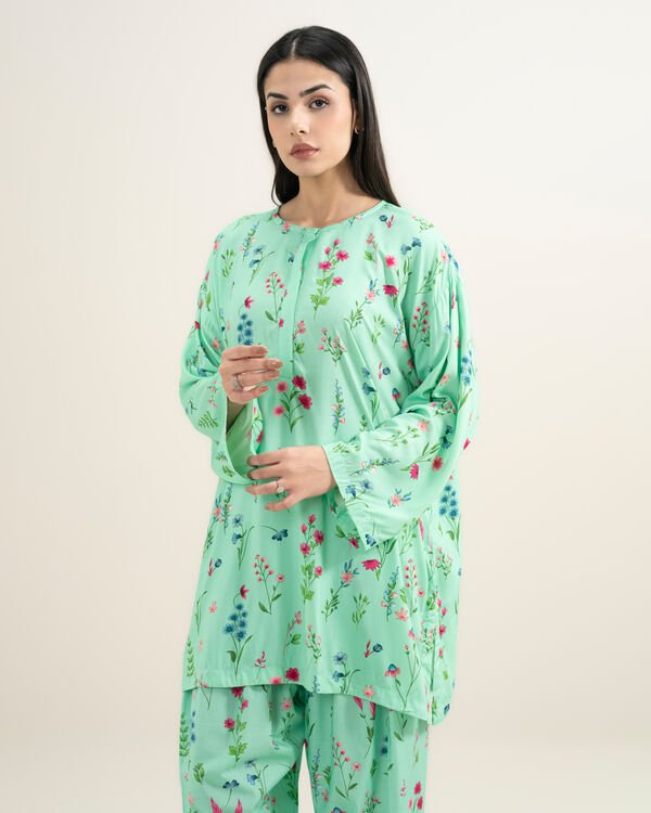 2 Piece - Printed Lawn Suit