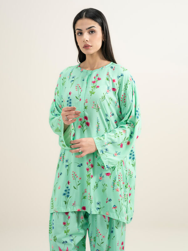 2 Piece - Printed Lawn Suit