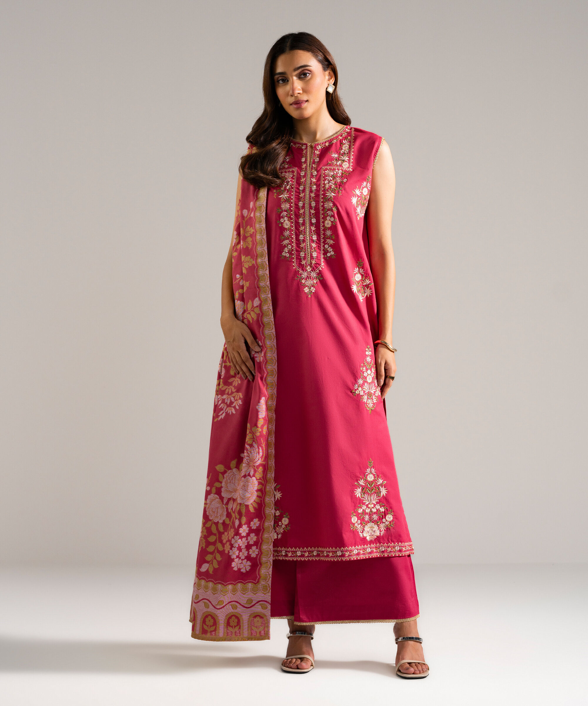 Printed Dupatta PEW26CAV810D