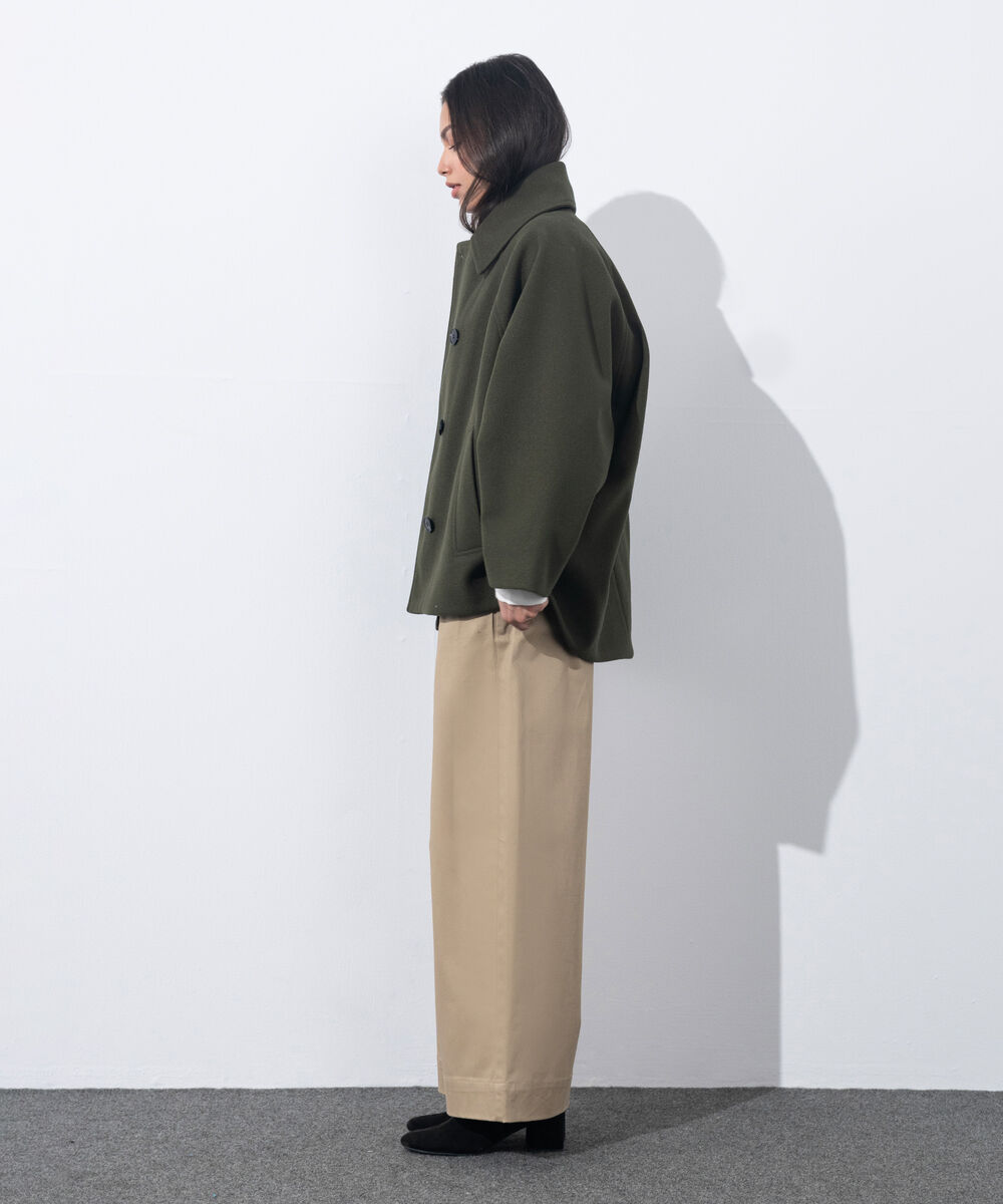 Women's Western Wear Green Oversized Cape Coat