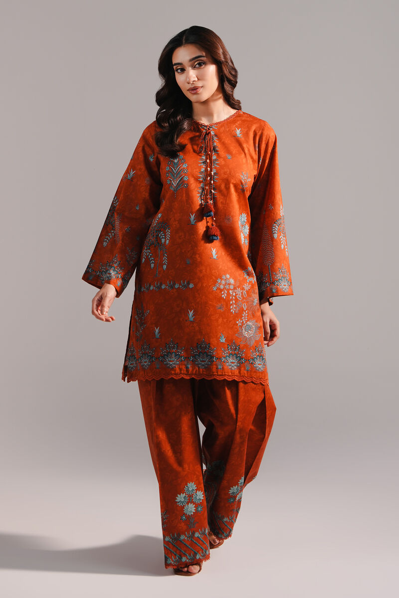 2 Piece - Printed Lawn Suit
