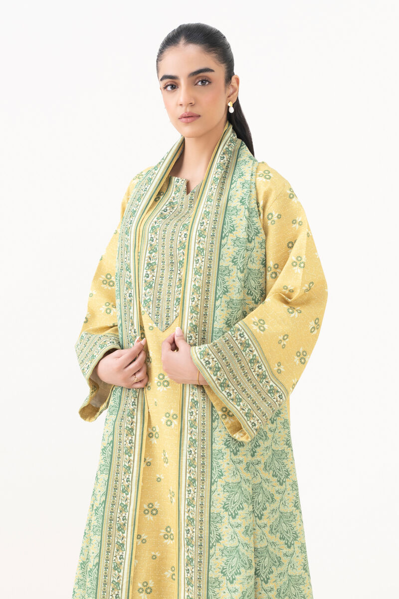 2 Piece - Printed Cotton Suit