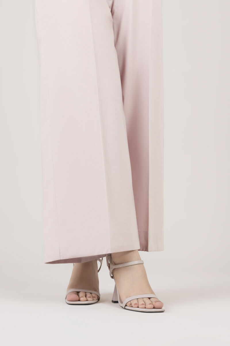 Cotton Viscose Flared Pants