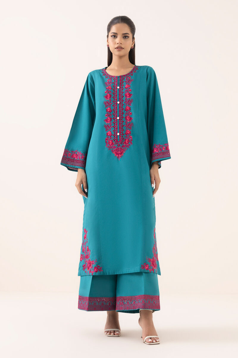 Embroidered Cambric Shirt