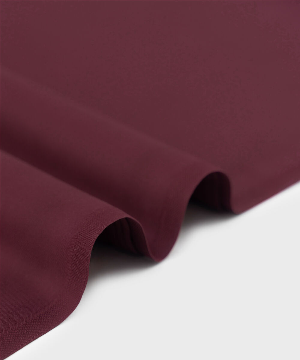 Men's Unstitched Maroon Textured Wash & Wear Suit